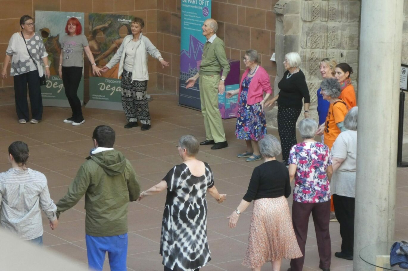 World Circle Dance Day 2024 - Celebrationg World Circle Dance Day at The Burrell Collection